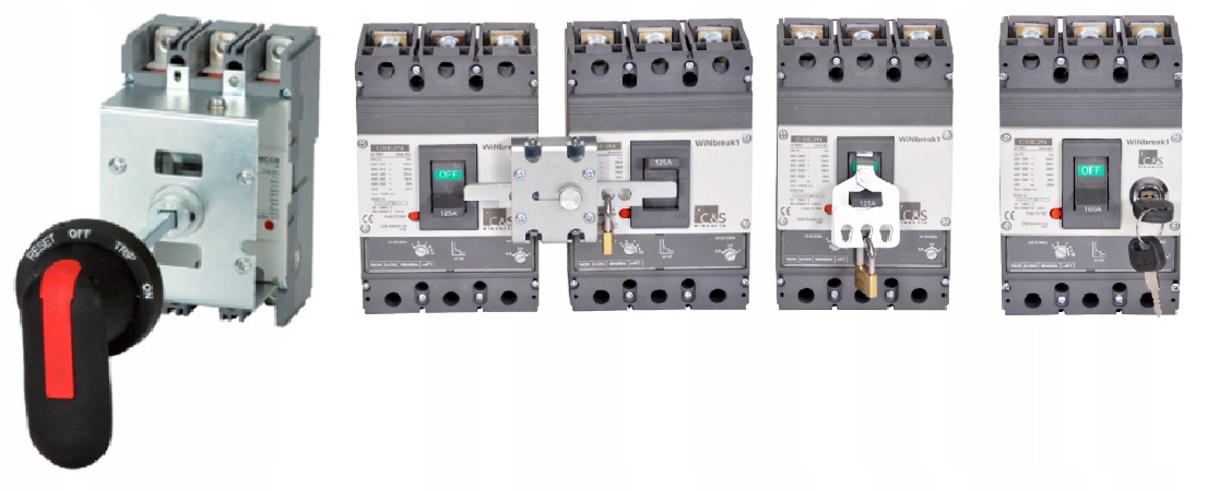 Wyłącznik kompaktowy mocy 125A C&S Electric