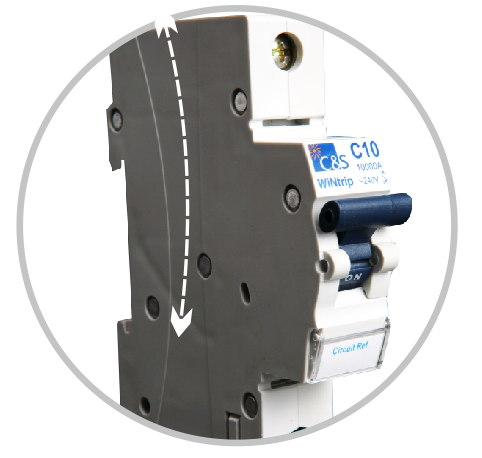 Wyłącznik nadprądowy 1P C10A 6kA 10kA bezpiecznik