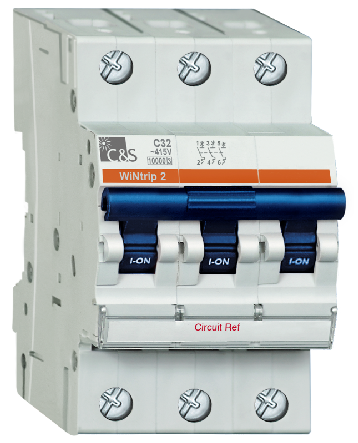 Wyłącznik nadprądowy 3P C10A 6kA 10kA bezpiecznik