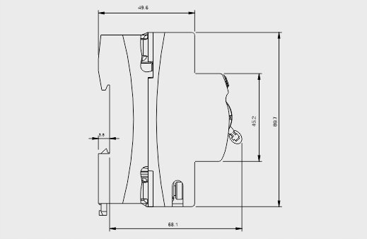 Wyłącznik różnicowoprądowy 1F 16A 30mA różnicówka