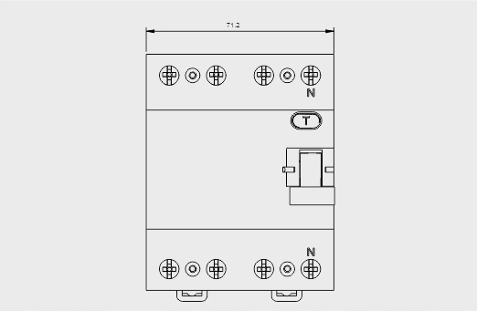 Wyłącznik różnicowoprądowy 3F 25A 30mA różnicówka
