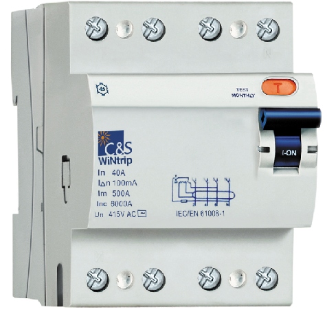 Wyłącznik różnicowoprądowy 3F 25A 30mA różnicówka